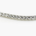 9ct White Gold Lab-Grown Diamond Tennis Bracelet - Jordans Jewellers