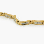 9ct Gold Diamond Link Bracelet 0.50ct - Jordans Jewellers