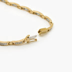 9ct Gold Diamond Link Bracelet 0.50ct - Jordans Jewellers
