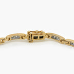 9ct Gold Diamond Link Bracelet 0.50ct - Jordans Jewellers