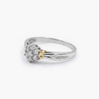 9ct Gold Diamond Cluster Ring