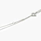 9ct White Gold Diamond Set Chain Necklace with Halo Pendant - Jordans Jewellers