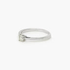 0.19ct Diamond Solitaire Ring in 18ct Gold - Jordans Jewellers