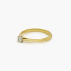 0.25ct Diamond Solitaire Ring in 18ct Yellow Gold - Jordans Jewellers