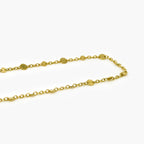 9ct Yellow Gold Disc Necklace - Jordans Jewellers