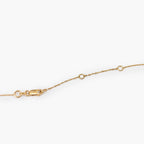 9ct Gold Diamond Pavé Flower Pendant Necklace