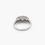 Antique Platinum Three Stone Diamond Ring 1.00ct