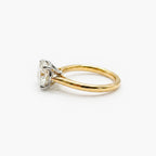 18ct Gold & Platinum 2.34ct Diamond Solitaire Ring