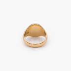 9ct Yellow Gold Round Signet Ring