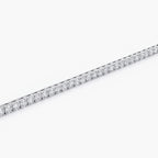 18ct White Gold Diamond Tennis Bracelet 4.80ct