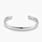 Men's Stainless Steel Polished Open Cuff Bangle