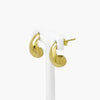 Chunky Teardrop Earrings in 9ct Yellow Gold - Jordans Jewellers