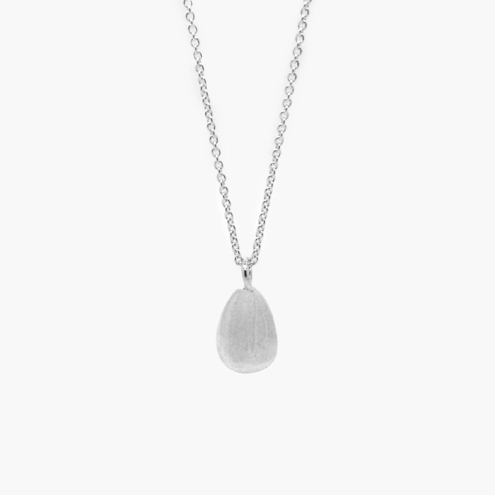Silver Droplet Pendant Necklace - Jordans Jewellers
