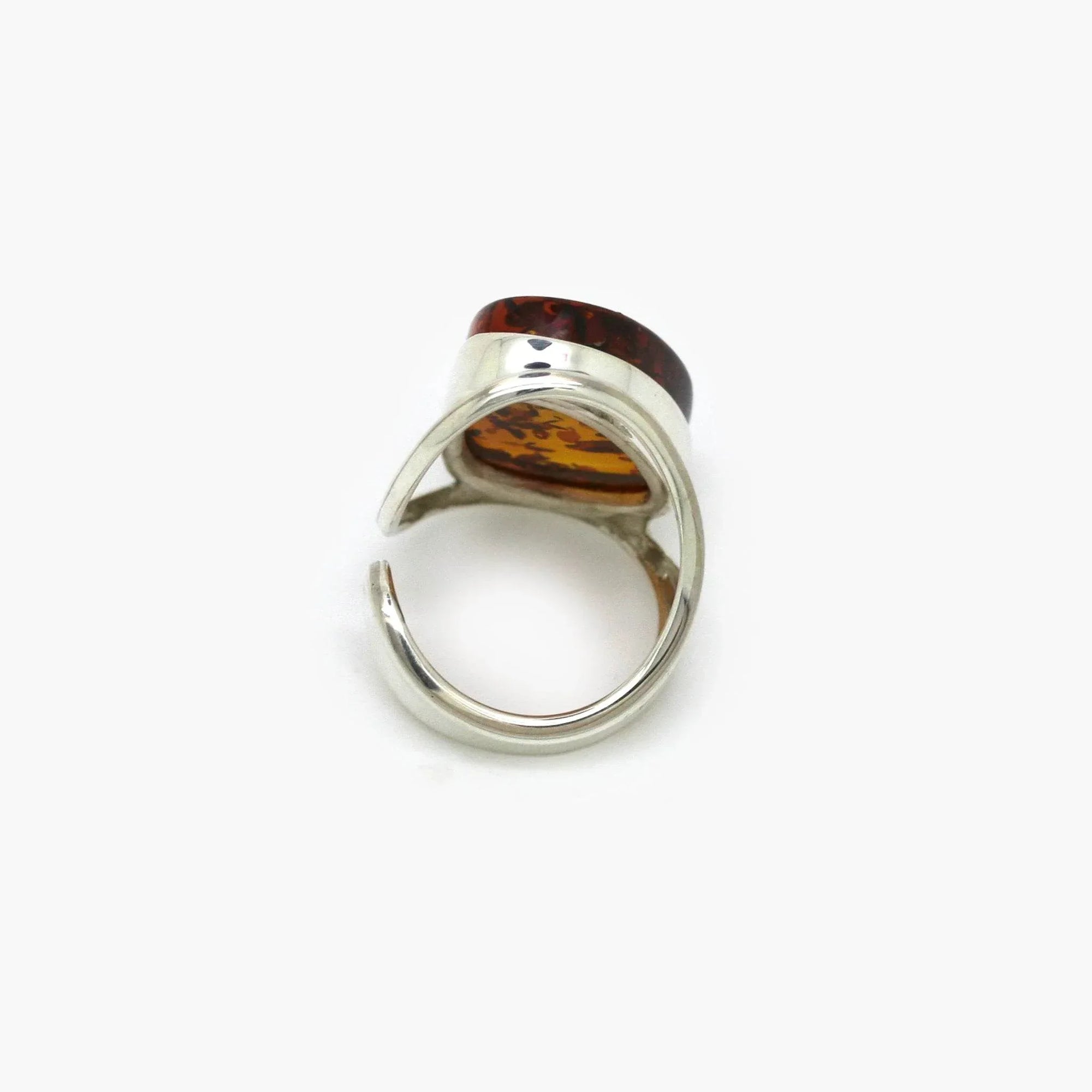 Adjustable Honey Amber Ring - Jordans Jewellers