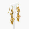 18ct Yellow Gold Antique Diamond Set Drop Earrings - Jordans Jewellers