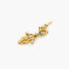 18ct Yellow Gold Antique Diamond Set Drop Earrings - Jordans Jewellers