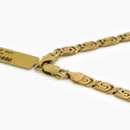 Antique 9ct Gold Fancy Link Chain - Jordans Jewellers