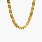 Antique 9ct Gold Fancy Link Chain - Jordans Jewellers