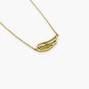 Angel Wing Pendant Necklace in 9ct Yellow Gold - Jordans Jewellers
