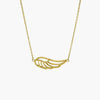 Angel Wing Pendant Necklace in 9ct Yellow Gold - Jordans Jewellers