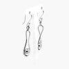 Silver Figure 8 Drop Earrings