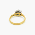 Pre Owned Est 0.50ct Diamond Cluster Ring in 18ct Gold - Jordans Jewellers