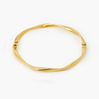 Twisted Bangle in 9ct Yellow Gold - Jordans Jewellers