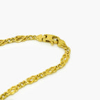 9ct Yellow Gold Fancy Twist Link Chain - Jordans Jewellers