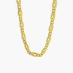 9ct Yellow Gold Fancy Twist Link Chain - Jordans Jewellers