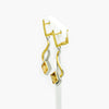 Silver Gold Plated Citrine Drop Earrings - Jordans Jewellers