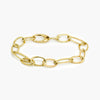 jordans jewellers - Oval Link Bracelet in 9ct Yellow Gold - Gold Bracelets