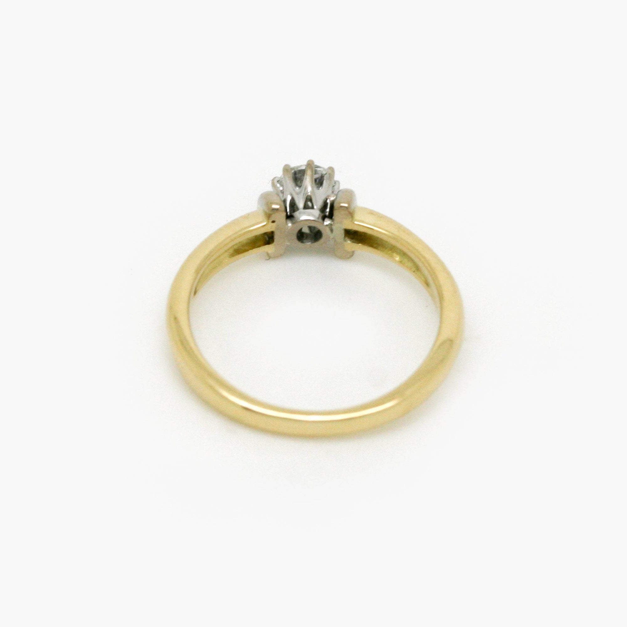 0.20ct Diamond Solitaire Ring in 18ct Gold - Jordans Jewellers