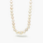 Graduated White Freshwater Pearl Necklace - Jordans Jewellers