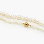 Graduated White Freshwater Pearl Necklace - Jordans Jewellers