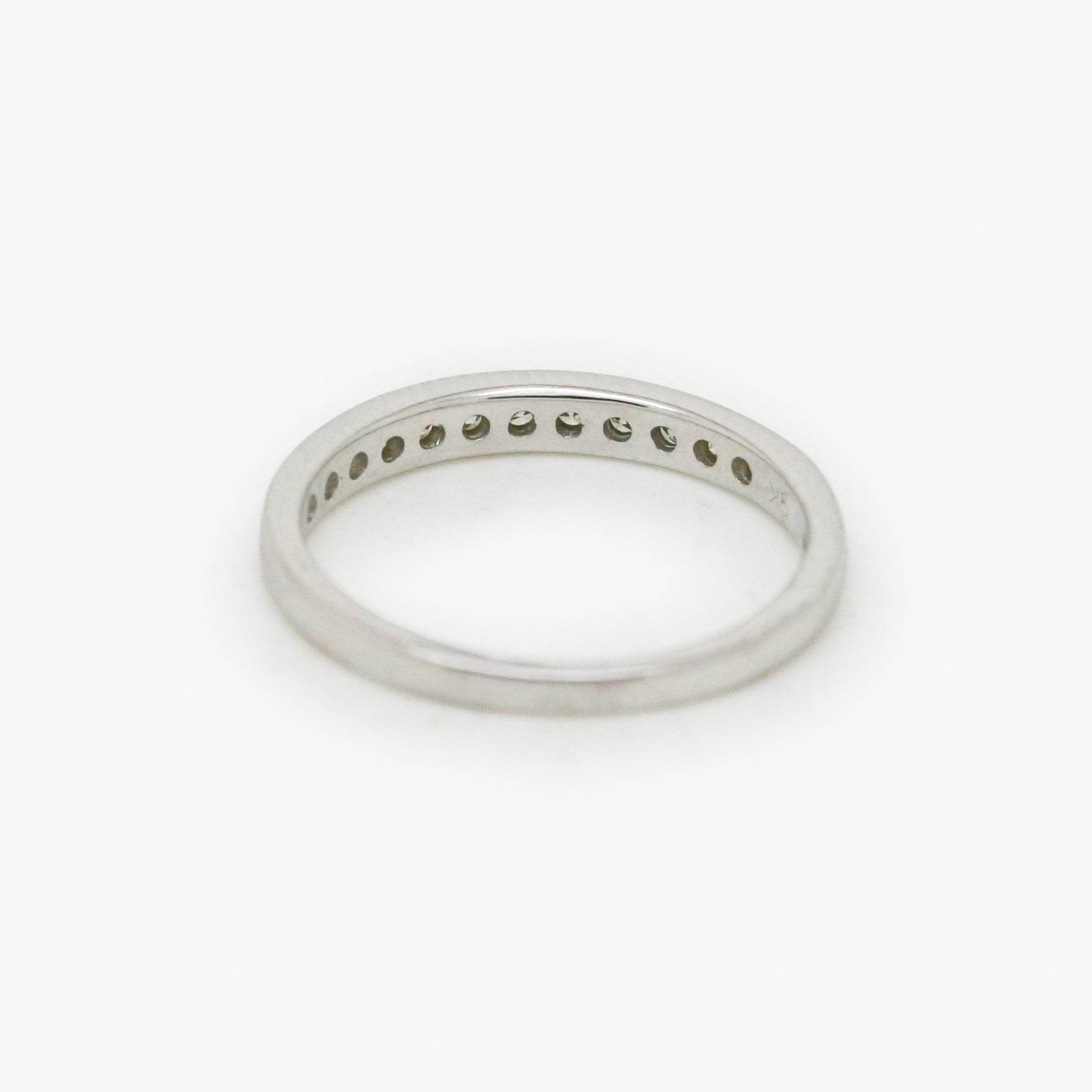 0.25ct Diamond Channel Set Half Eternity Ring - 9ct White Gold - Jordans Jewellers