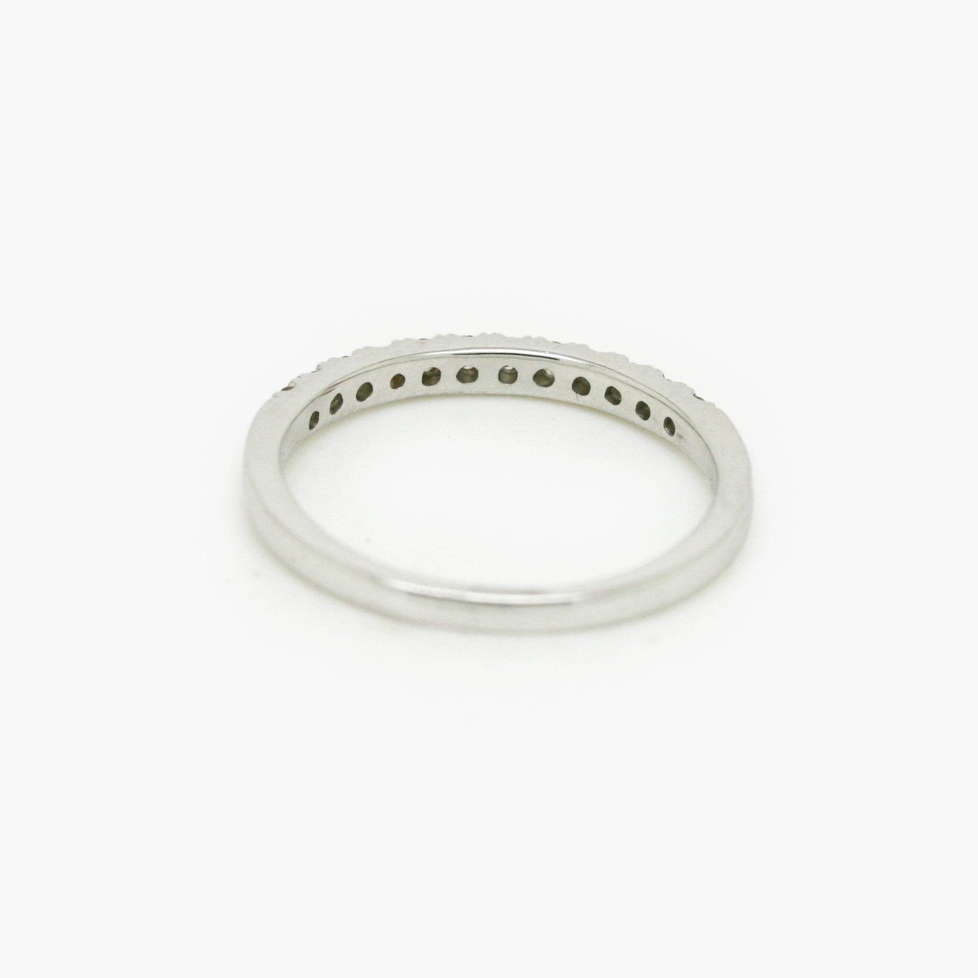 0.25ct Diamond Claw Set Half Eternity Ring - 9ct White Gold - Jordans Jewellers