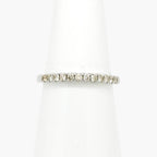 0.25ct Diamond Claw Set Half Eternity Ring - 9ct White Gold - Jordans Jewellers