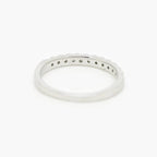 0.25ct Diamond Bar Set Half Eternity Ring - 9ct White Gold - Jordans Jewellers