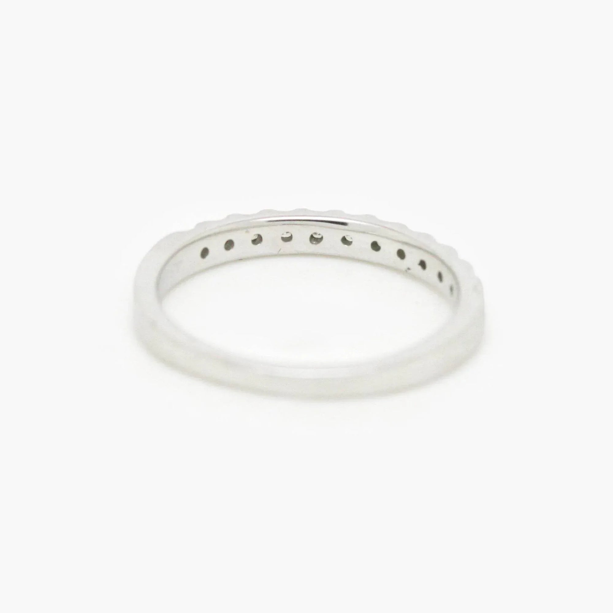 0.25ct Diamond Bar Set Half Eternity Ring - 9ct White Gold - Jordans Jewellers