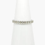 0.25ct Diamond Bar Set Half Eternity Ring - 9ct White Gold - Jordans Jewellers