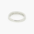 0.33ct Diamond Half Eternity Ring - 9ct White Gold - Jordans Jewellers