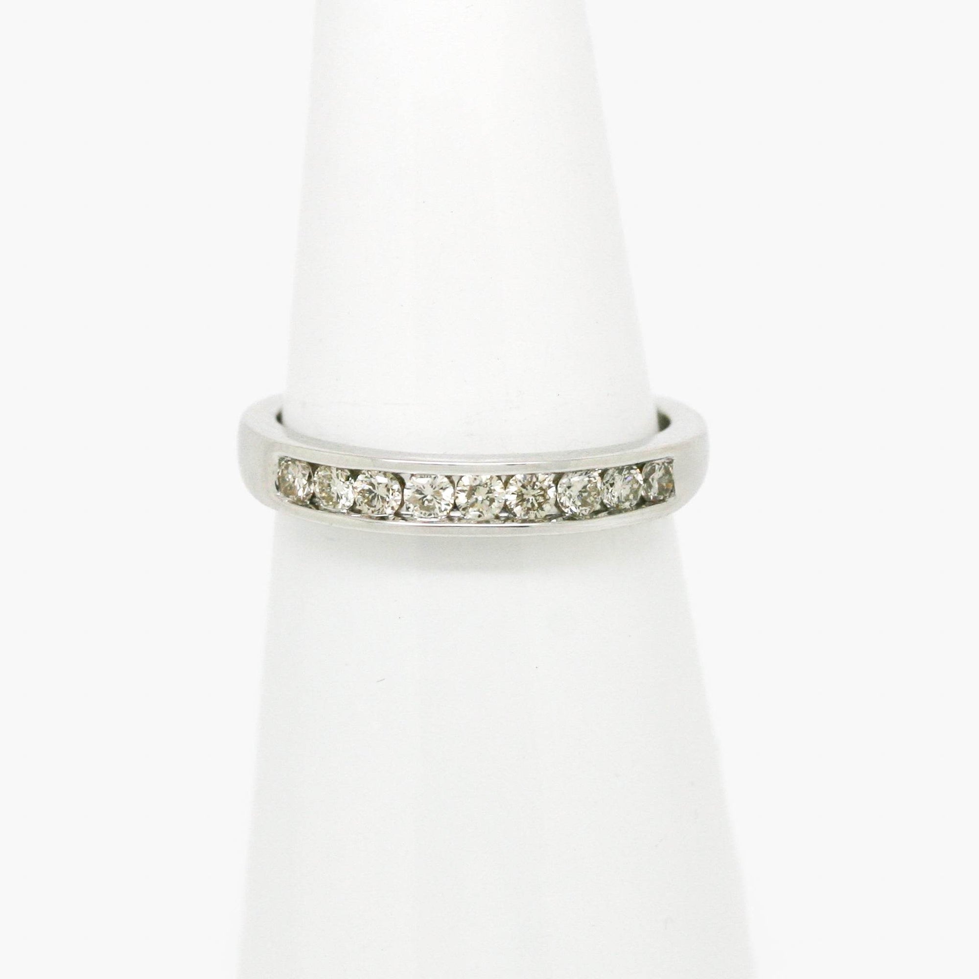 0.33ct Diamond Half Eternity Ring - 9ct White Gold - Jordans Jewellers
