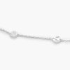Silver Hammered Disc Bracelet - Jordans Jewellers