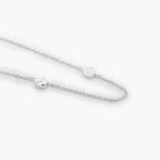 Silver Hammered Disc Necklace - Jordans Jewellers