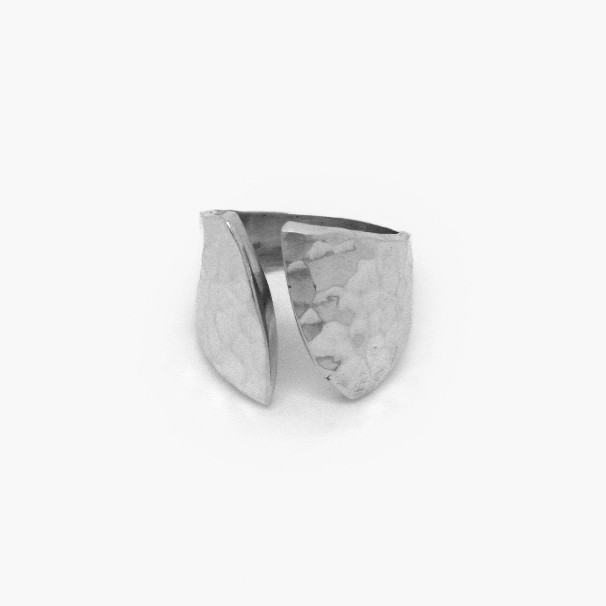 Adjustable Silver Angel Wing Ring - Jordans Jewellers