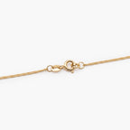 9ct Yellow Gold Diamond Station Open Heart Pendant Necklace