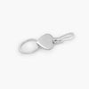 Silver Heart Circle Drop Earrings - Jordans Jewellers