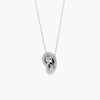 Silver Triple Knot Pendant Necklace - Jordans Jewellers