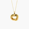 Interlocking Knot Pendant Necklace in 9ct Yellow Gold - Jordans Jewellers