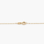 9ct Yellow Gold Polished Leaf Pendant Necklace